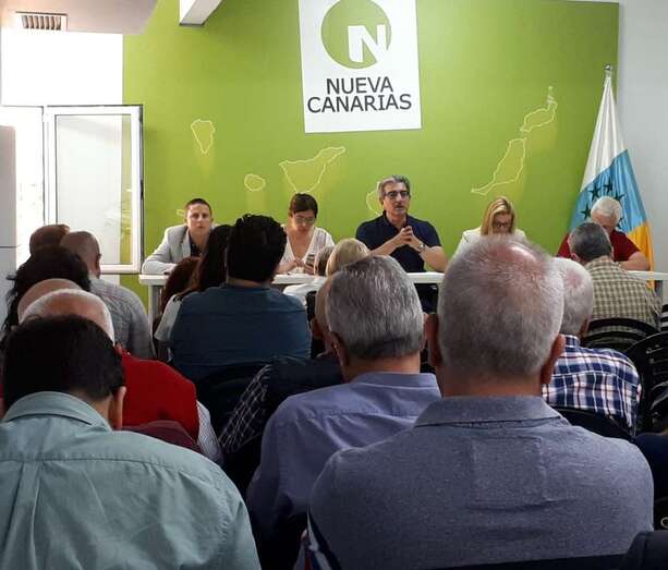 Ejecutiva nacional de Nueva Canarias celebrada este sábado (Foto TA)